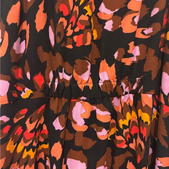 CAbi Monarch Mini Dress - Black and Purple 4454 Size Large EUC - Picture 6 of 7